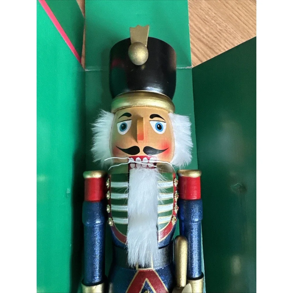 Kurt  Adler Nutcracker Soldier With Sword Wooden Christmas 20-Inches‎ Large NWT
